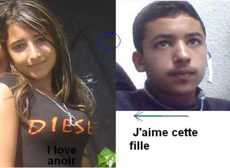 moi et cette fille